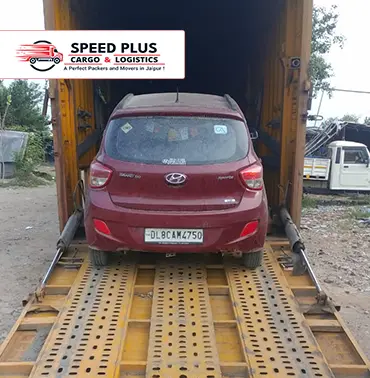 Car Moving by Speed Plus Cargo and Logistics